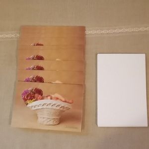 Vintage Anne Geddes 10 blank cards with envelopes. New never used.